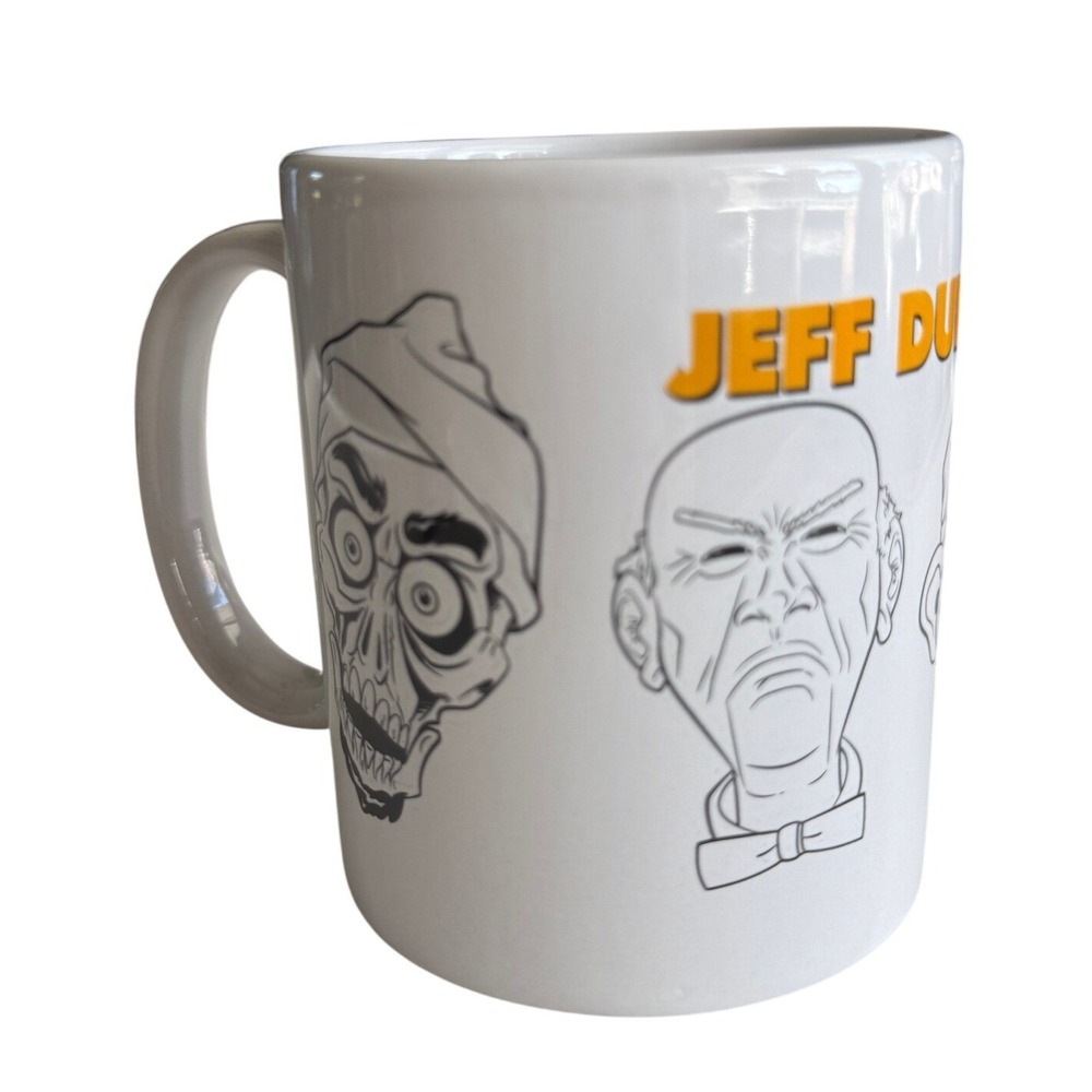 Jeff Dunham Coffee Mug 11oz Achmed Walter Bubba J Peanut 2012 Comedy Collectible